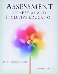 Image of Assessment in Special and Inclusive Education 13th edition