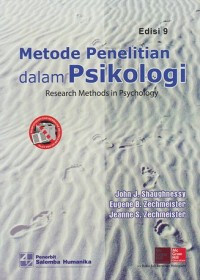 Image of Metode Penelitian dalam Psikologi Edisi 9